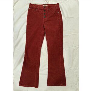 Madewell Corduroy Flares